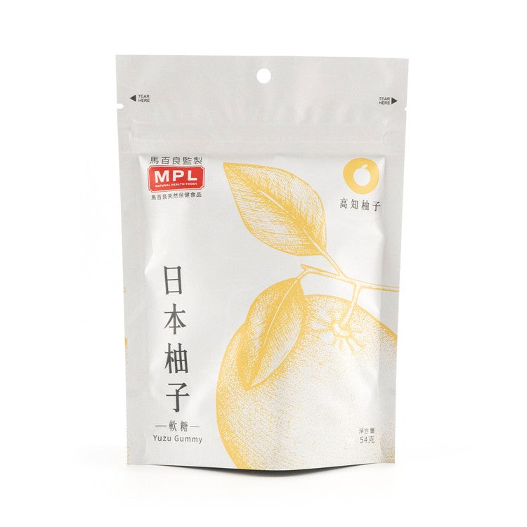 馬百良 日本柚子軟糖 (54克)