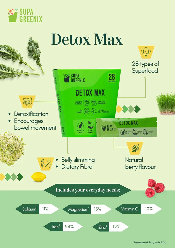 Supa Greenix Detox Max (8g x 15 sachets)
