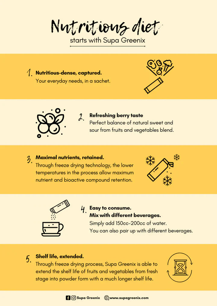 Supa Greenix Life Booster (8g x 15 sachets)