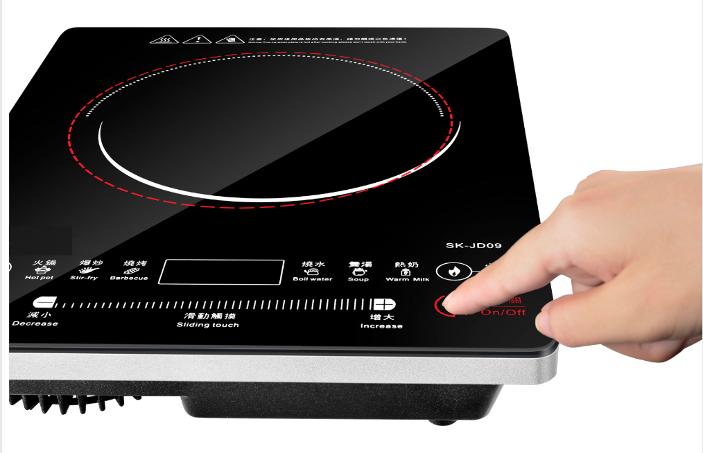 SANKI 輕觸式感應控制電陶爐 2000W (SK-JD09A)