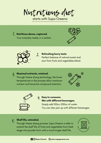 Supa Greenix Detox Max (8g x 15 sachets)
