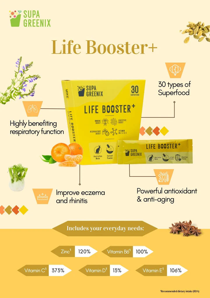 Supa Greenix Life Booster (8g x 15 sachets)