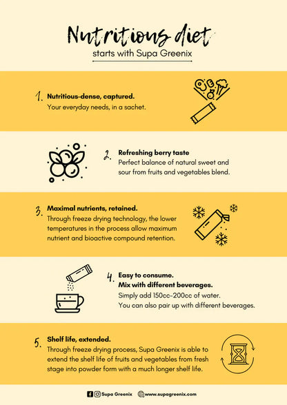 Supa Greenix Life Booster (8g x 15 sachets)