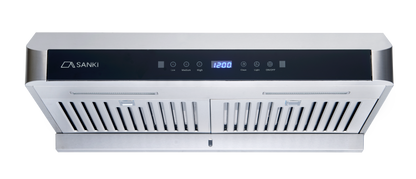 \ 極速摩打轉速 / SANKI 台式抽油煙機 (不銹鋼)｜包基本安裝* (SK-718S／SK-728S)