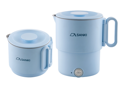 SANKI 不銹鋼雙電壓摺疊式旅行水壺 0.9L (SK-TK900)
